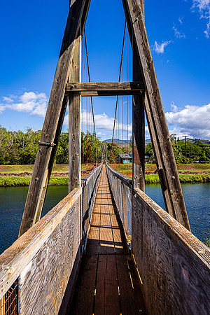 Hanapepe Swinging Bridge, Kauai
