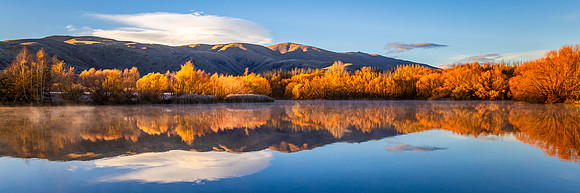 Kellends Pond Panorama, Twizel