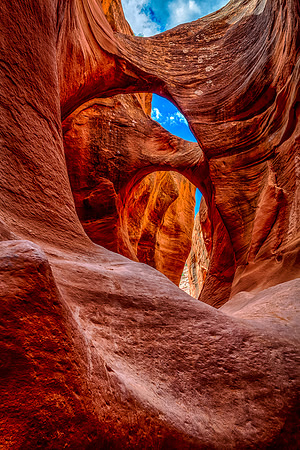 Peek-a-Boo Slot Canyon