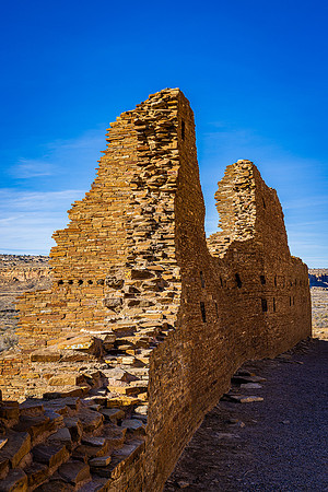 Chaco Wall, Chaco Culture National Historical Park