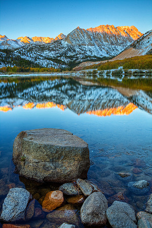 Fire & Ice, North Lake Sunrise