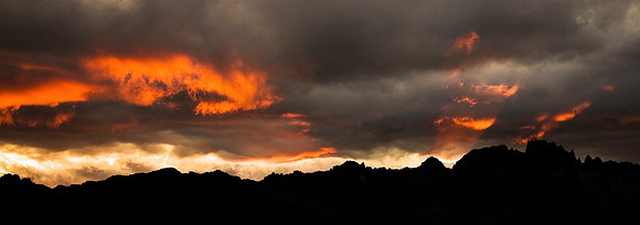 Last Rays of Light from Minaret Overlook