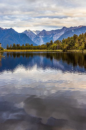 Reflection Island, Lake Matheson, Fox Glacier