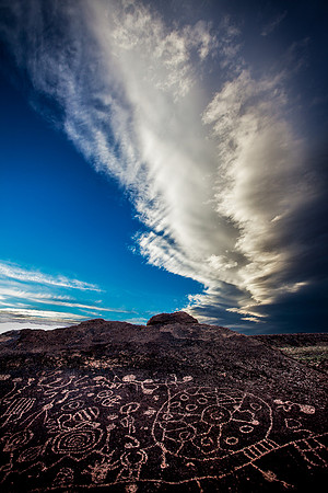 Prelude to Sunset, Owens River Valley