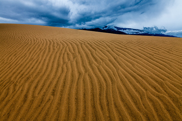 Storm Clouds Building, Mesquite Flat Sand Dunes