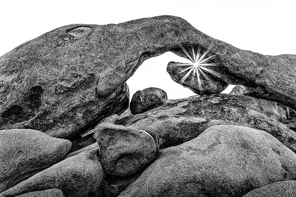 Arch Rock Star B&W