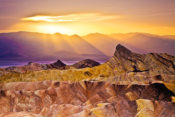 Zabriskie Sunset
