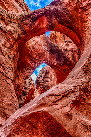 Double Arch, Peek-a-Boo Slot Canyon