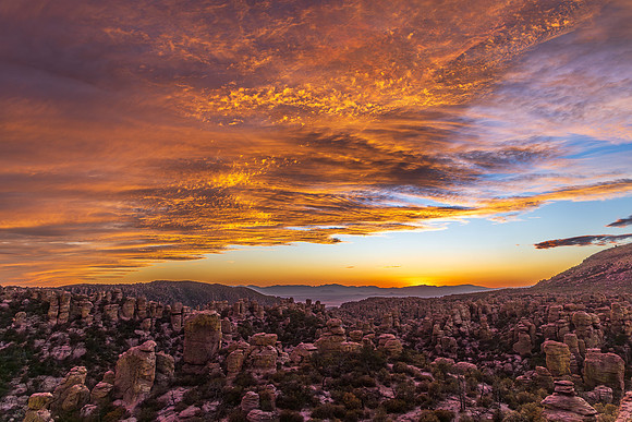 Sunset Drama, Chiricahua NM