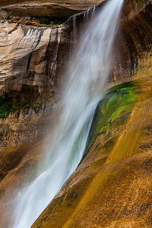 Lower Calf Creek Falls, Right Side View 2