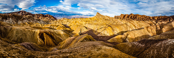 Zabriskie Sunrise Panorama