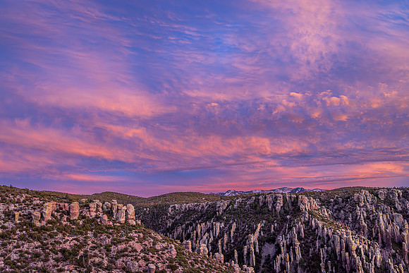 Blue Hour Color, Chiricahua NM
