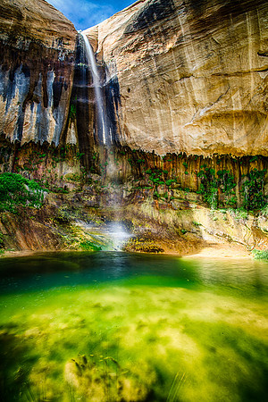Emerald Plung Pool, Upper Calf Creek Falls