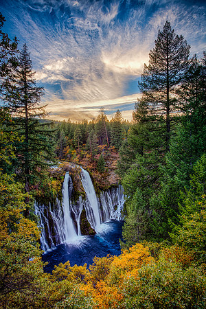 Fall at the Falls, McArthur-Burney State Park